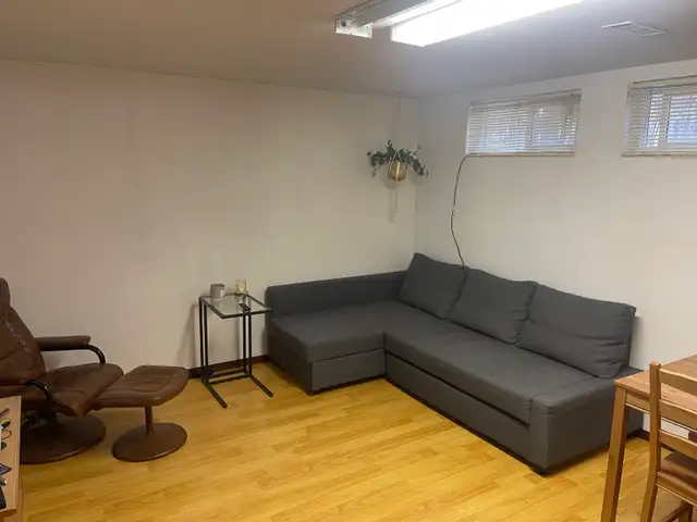 Furnished 2BR Basement Suite