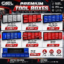 New CAEL Heavy-Duty Cabinets –