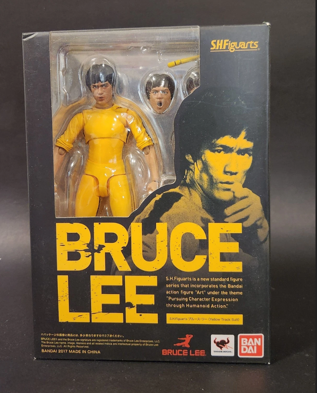 S.H.F. Bandai Game of Death Bruce Lee 1/12 action figure