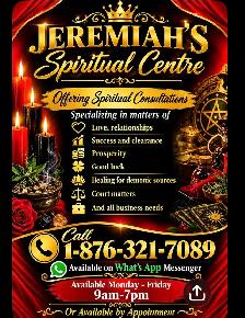 Jeremiah's Spiritual Help