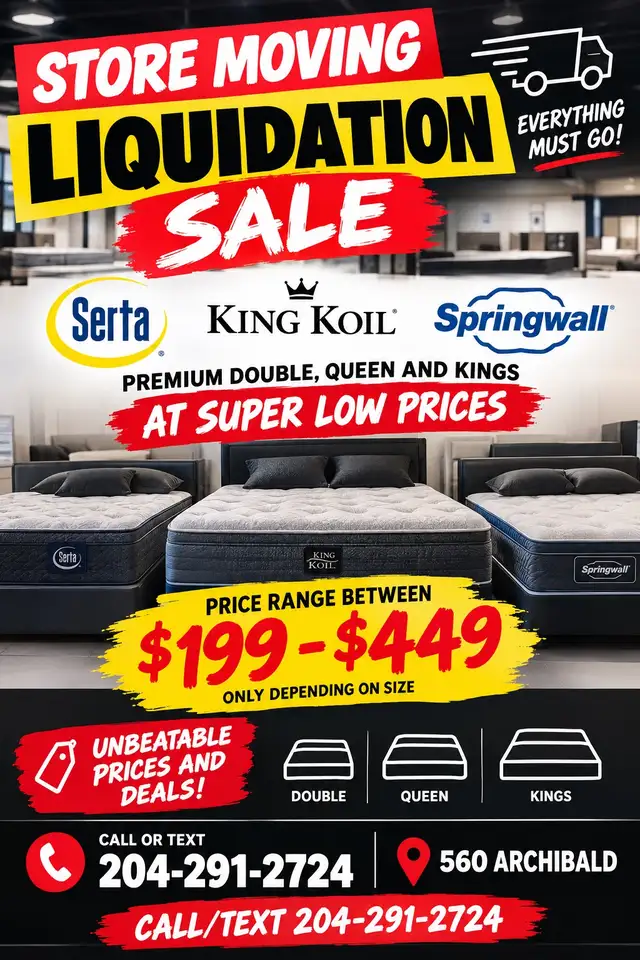 BRAND NEW MATTRESS SALE