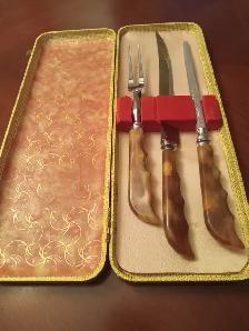 CARVING SETS - VINTAGE- BAKELITE - Photo 3