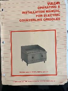Vulcan 3 burner electric commercial grill - Photo 4