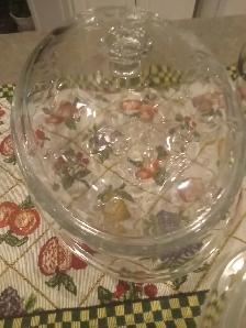 PYREX CORNING WARE WITH ORANGE POPPIES FLOWERS AND VARIOUS CLEAR - Photo 3