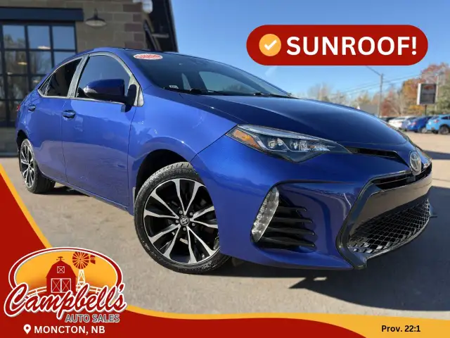 2017 Toyota Corolla SE 4dr Sdn CVT SE