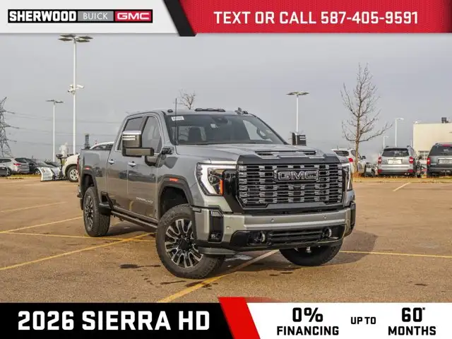 2026 GMC Sierra 3500HD Denali Ultimate