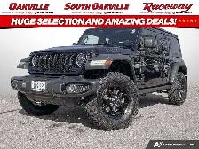 2024 Jeep Wrangler 4DR WILLYS | DEMO | HARD TOP | HEATED SEATS |