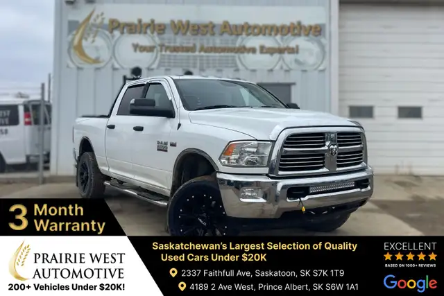 2016 Ram 2500 SLT Crew Cab 6.4L V8 | No Reported Accidents | Com