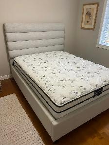 Queen Size Bed and Mattress
