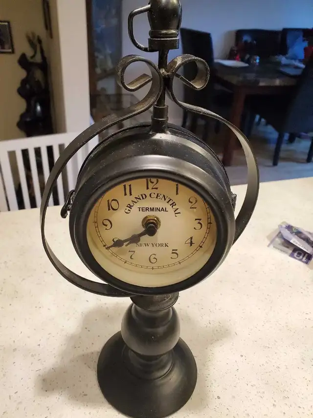 beautiful double-sided clock