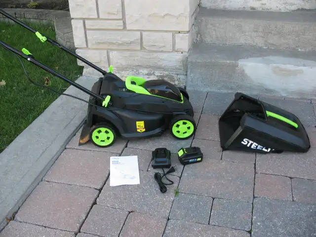 Steelite 13 Inch Cordless (Electric) Lawnmower, BRAND NEW