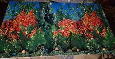 48' REVERSIBLE AQUARIUM / TERRARIUM BACKGROUND – 2 DESIGNS – $5