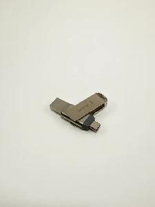 Lexar JumpDrive D400 128GB Dual USB-C USB-A 3.2 Flash Drive 130M - Photo 2