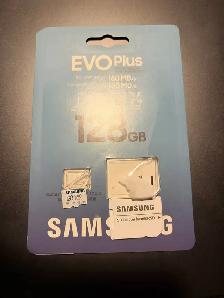 Samsung EVO Plus 128GB microSDXC UHS-I Class 10 High Speed Card