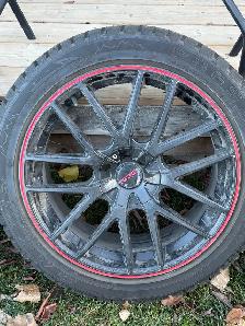winter tires and rims with changeable summer tires - Photo 3