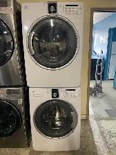 Laveuse sécheuse frontales blanches Kenmore (remis à neuf)