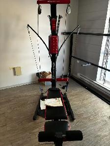Bowflex PR1000 exercise setup