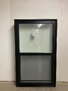 11068GH Fenêtre Guillotine HYBRIDE Noir 1 ouvr 35 1/2 x 59