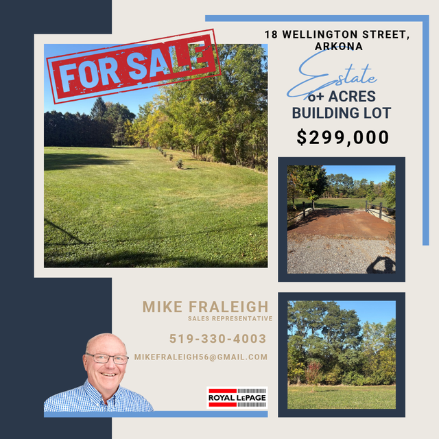 6  Acre Private Treed Building Lot