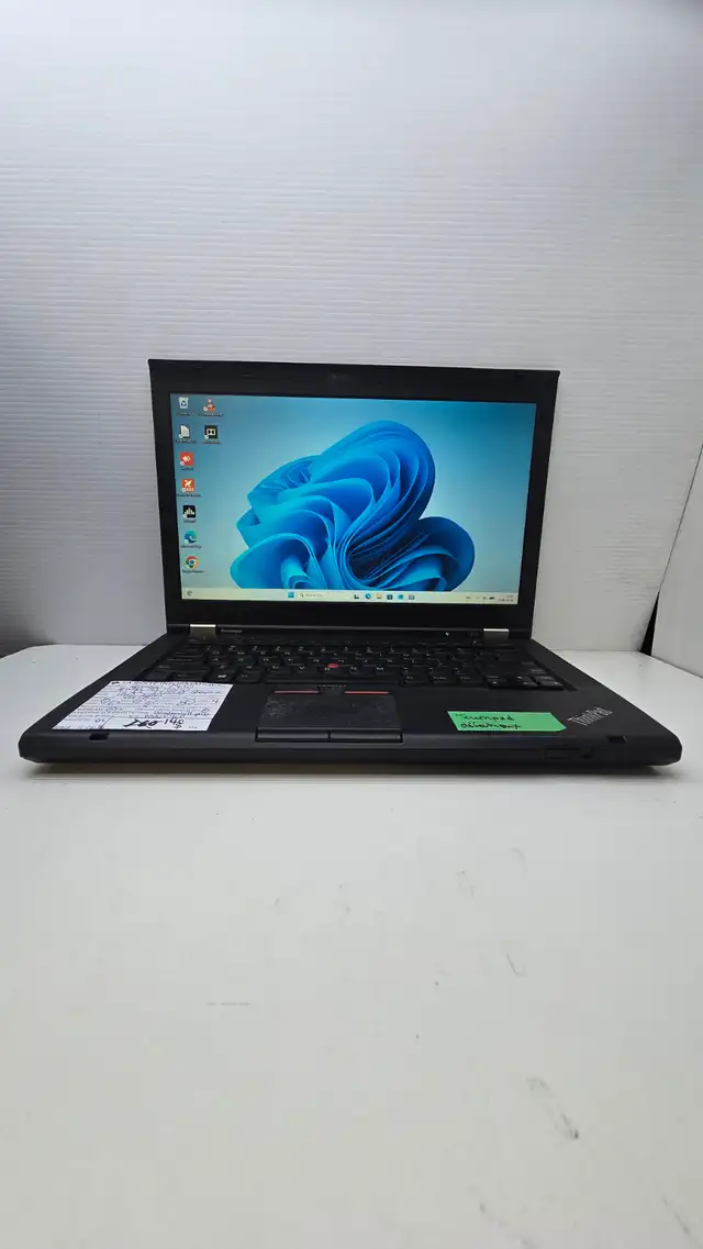Lenovo ThinkPad T430 14' i5 8Go 180Go SSD DVD Win11 Pro 140$