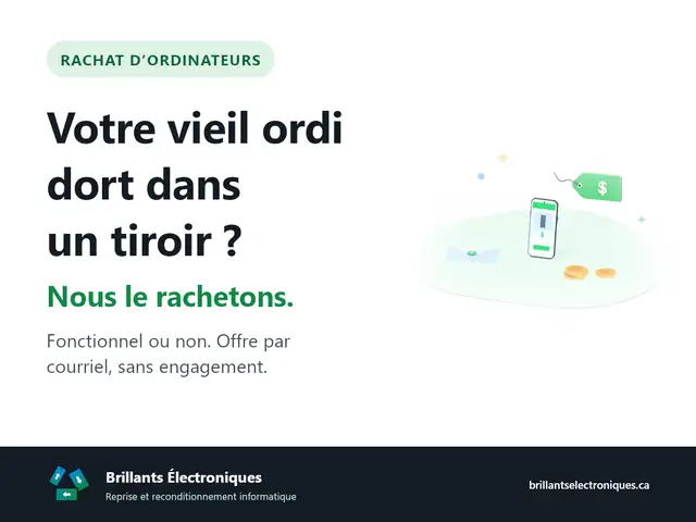 On rachète vos vieux ordinateurs, même en panne
