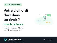 On rachète vos vieux ordinateurs, même en panne