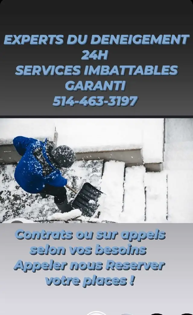 Experts Déneigement 24h
