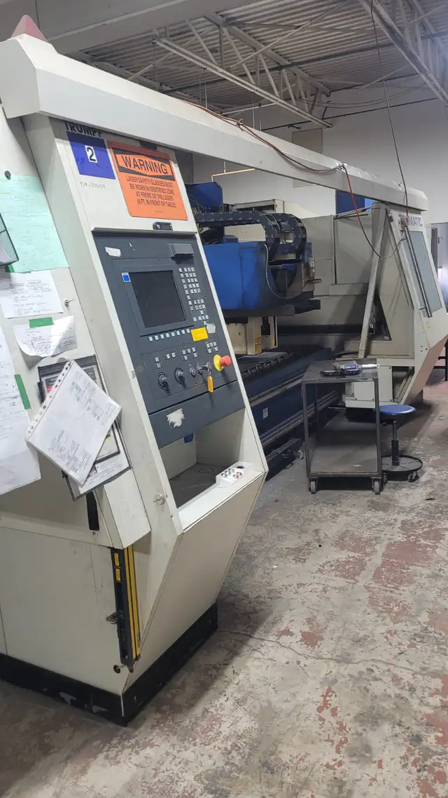 TRUMPF L2510 CNC LASER CUTTER