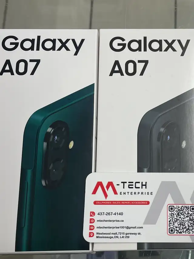 Samsung Galaxy A07 brand new sealed box