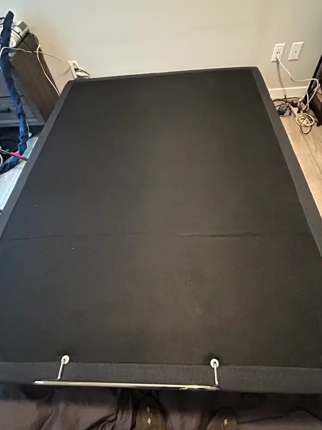 Queen adjustable power bed and bed frame