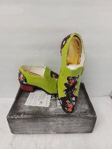 (N91715-2) Unbranded MOKO 662 Fuax Leather Patchwork Pointed...