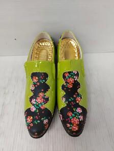(N91715-2) Unbranded MOKO 662 Fuax Leather Patchwork Pointed... - Photo 2