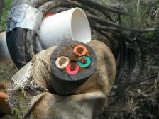 Electrical cord, 5 conductor 10ga - Photo 3