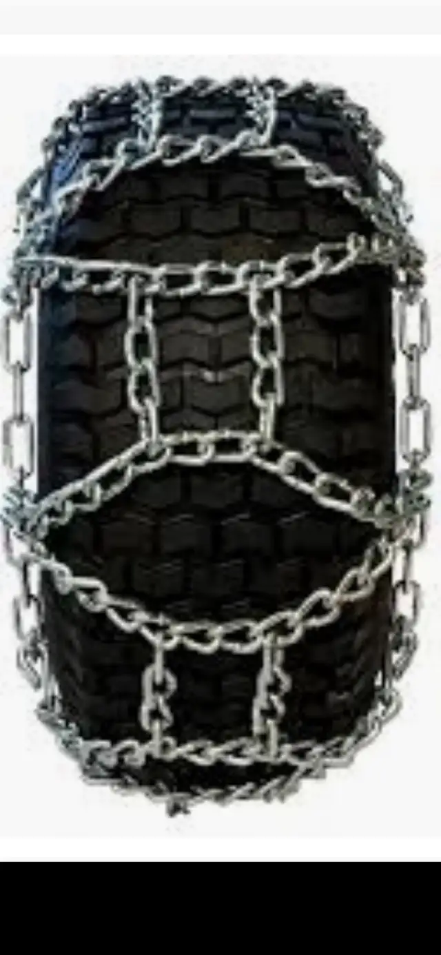 New Tire Chains, H Pattern Style & V Bar