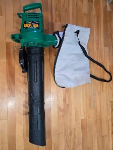 Souffleur-aspirateur-déchiqueteur de feuilles électrique