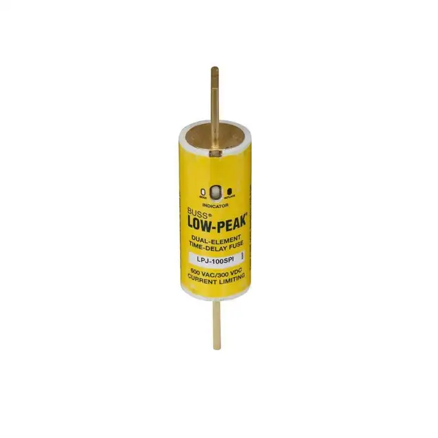 FUSIBLE 100AMP 600VAC/300VDC DUAL ELEMENT CLASSE J NEW LPJ-100SP