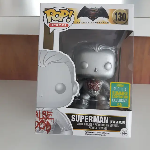POT HEROES SUPERMAN TABLE GOOD UNIQUE FIGURINE DANS BOÌTE:$15.00
