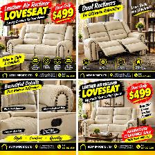 Leather Recliner Chair on Sale $499 - Photo 3