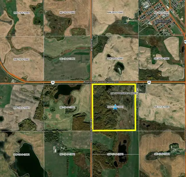 FARM LAND FOR SALE BY TENDER IN THE MUN. OF PRAIRIE LAKES