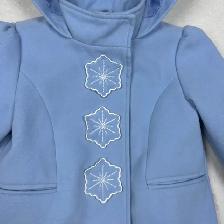 Disney Frozen Elsa Hooded Coat - Kids Size 5 - Photo 2