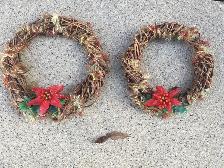 Two X-mas Wreath - $2 for the lot
