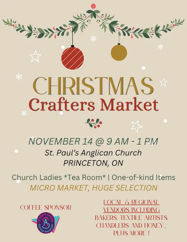 LAST MINUTE: 2 TABLES AVAILABLE @ Crafters Market