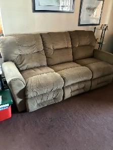 FREE- Lazaboy Reclining Sofa