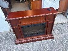 Free delivery used Electric Fireplace with Remote Control