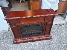 Free delivery used Electric Fireplace with Remote Control - Photo 4