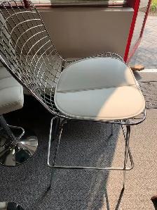 Harry Bertoia Bar and Counter Stool Chromed Wire Frame Bar stool - Photo 4