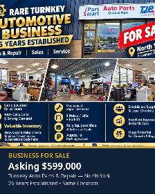 Turnkey Auto Parts & Repair Business for Sale – North York – 26