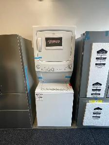 NEW 27" GE Washer And Dryer Stacker (White)