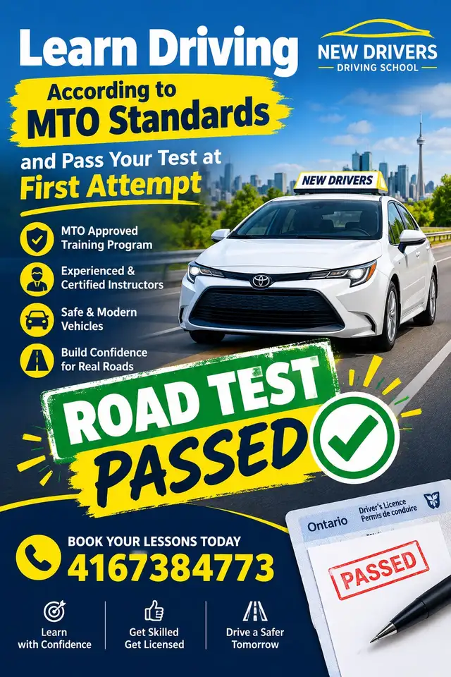 driving lessons with driving instructor