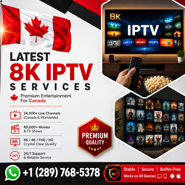 Powerful 4k ÏPTV Connection For Entertainment